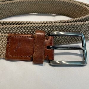 XXL TAN WOVEN BELT 54” Long